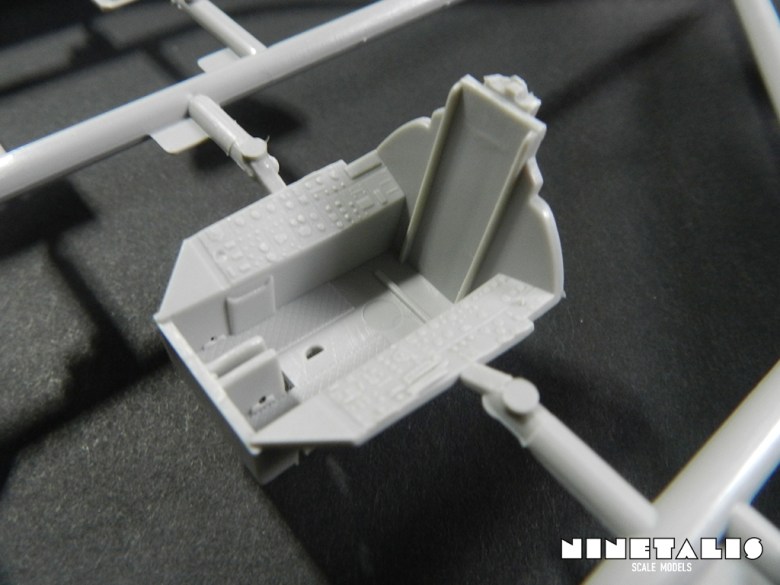 Trumpeter 1/48 F-100D Thunderbirds review SprueAcockpit