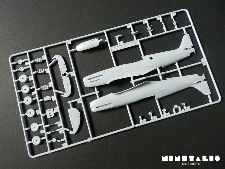 Airfix 1/48 Spitfire PR.XIX review sprueB
