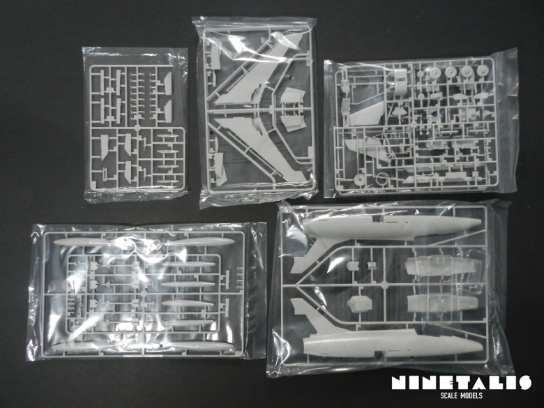 Trumpeter 1/48 F-100D Thunderbirds review sprues