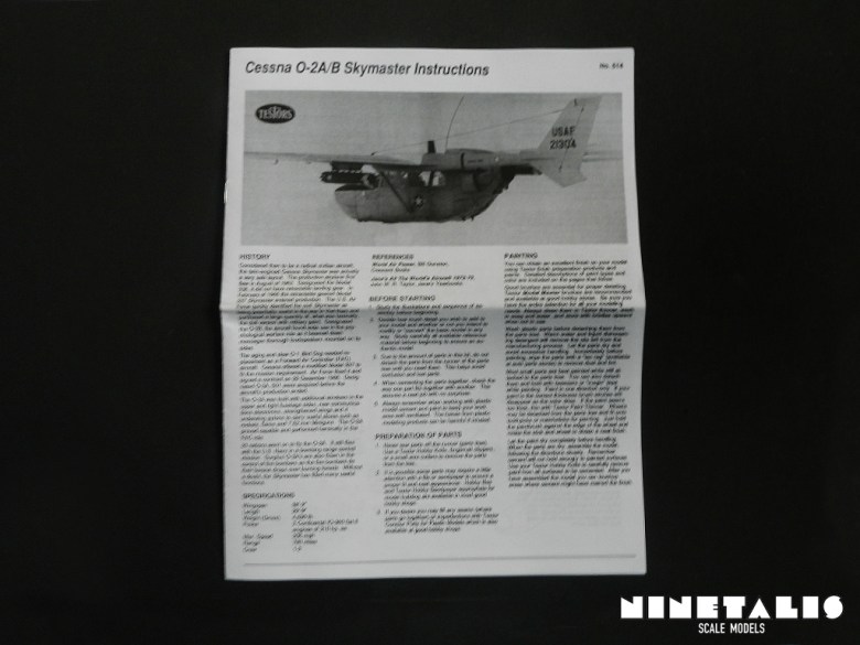 Skymasterinstructions