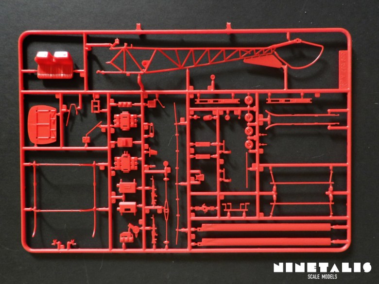 The A sprue of the Italeri OH-13/AB-47 Coast Guard kit 859.
