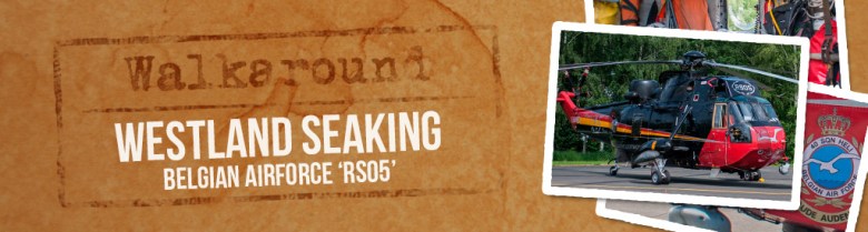 A link to the walk around gallery of the Belgian Airforce Westland Seaking Mk 48 'SR05' at the Beauvechain/Bevekom Airbase.