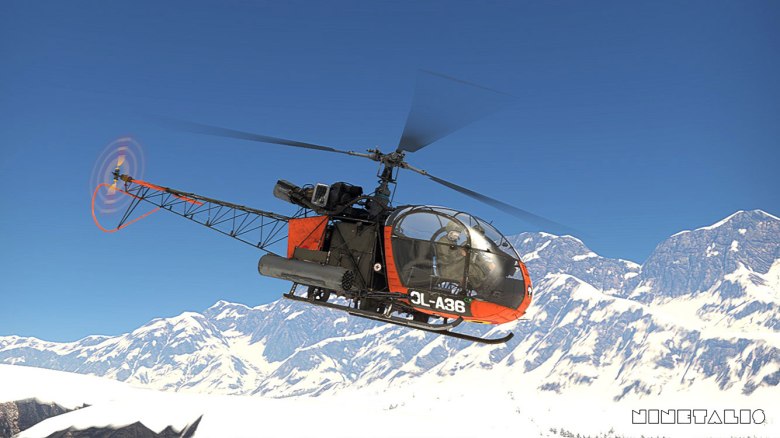 Belgian Air Force Alouette II, Belgian Antartic Expedition 1965-1966, War Thunder Live Skin ninetalis-alouette-ii-antartica-21.jpg
