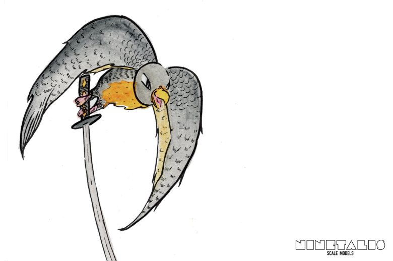 Final result of the ‘Obake karuta' letter P.