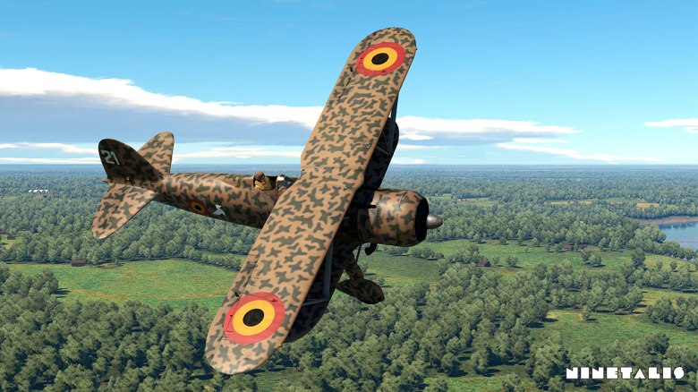 Belgian Air Force Fiat CR.42, R-21, 4/II/2Aé, White Cocotte, May 1940, War Thunder Live Skin ninetalis-wt-baf-cr42-8.jpg