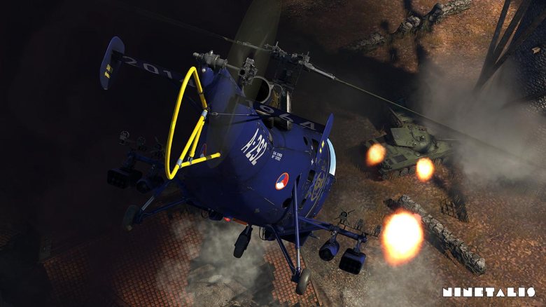 Dutch armed forces Alouette III, Gilze-Rijen, A-292, 50 years RNLAF Alouette III, War Thunder Live Skin ninetalis-wt-rnlaf-alouette3-5.jpg